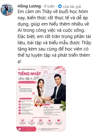 Cảm nhận học viên về khoá Làm Chủ AI Cùng Mr Why