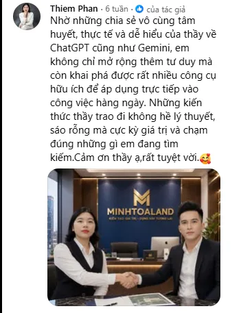 Cảm nhận học viên về khoá Làm Chủ AI Cùng Mr Why