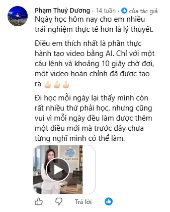 Cảm nhận học viên về khoá Làm Chủ AI Cùng Mr Why